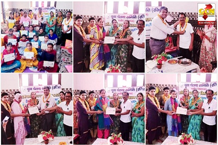 मीतली में चल रहे ब्यूटीशियन कोर्स का हुआ भव्य समापन मीतली में चल रहे ब्यूटीशियन कोर्स का हुआ भव्य समापन