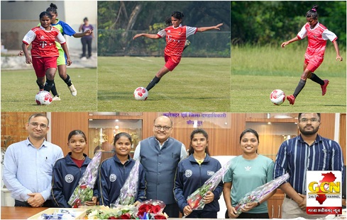 6वीं खेलो इंडिया यूथ गेम्स 2023 के लिए बीजापुर स्पोर्टस एकेडमी खिलाड़ियों का हुआ चयन 6वीं खेलो इंडिया यूथ गेम्स 2023 के लिए बीजापुर स्पोर्टस एकेडमी खिलाड़ियों का हुआ चयन