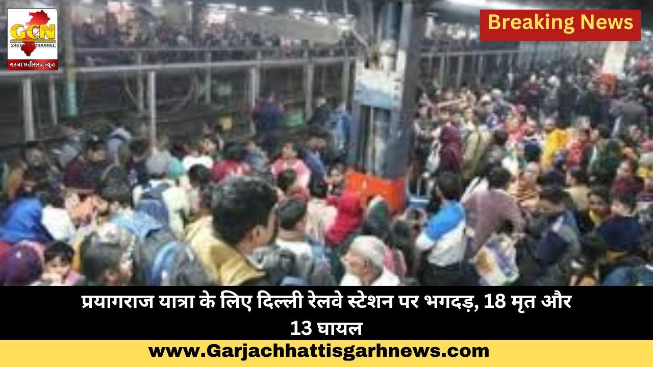 प्रयागराज यात्रा के लिए दिल्ली रेलवे स्टेशन पर भगदड़, 18 मृत और 13 घायल प्रयागराज यात्रा के लिए दिल्ली रेलवे स्टेशन पर भगदड़, 18 मृत और 13 घायल