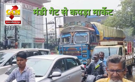 ट्रैफिक विभाग मस्त, जनता त्रस्त, राजधानी नो एंट्री में प्रतिबंधित गाड़ियों पर मेहरबान...(VIDEO)