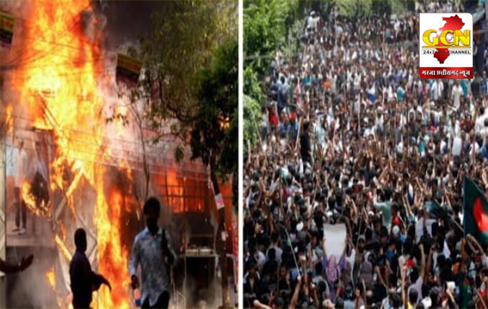 बांग्लादेश में जारी हिंसा से दक्षिण एशिया में हलचल, 440 मरे,हज़ारों घायल,शेख हसीना का अज्ञातवास। बांग्लादेश में जारी हिंसा से दक्षिण एशिया में हलचल, 440 मरे,हज़ारों घायल,शेख हसीना का अज्ञातवास।