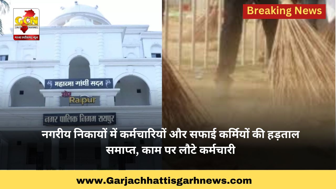 नगरीय निकायों में कर्मचारियों और सफाई कर्मियों की हड़ताल समाप्त, काम पर लौटे कर्मचारी नगरीय निकायों में कर्मचारियों और सफाई कर्मियों की हड़ताल समाप्त, काम पर लौटे कर्मचारी