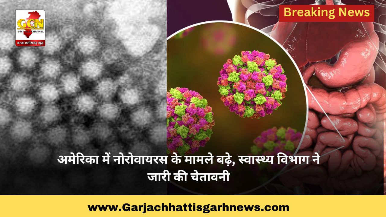 अमेरिका में नोरोवायरस के मामले बढ़े, स्वास्थ्य विभाग ने जारी की चेतावनी
