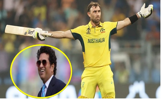 मैक्सवेल की पारी देख सचिन तेंदुलकर भी हुए गदगद, कही दी बड़ी बात...