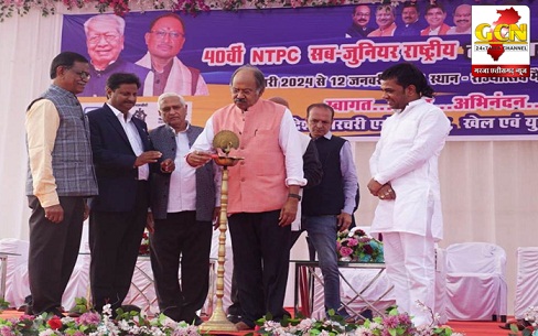 शिक्षा मंत्री श्री बृजमोहन अग्रवाल ने 40वीं एनटीपीसी राष्ट्रीय सब जूनियर तीरंदाजी प्रतियोगिता का किया शुभारंभ शिक्षा मंत्री श्री बृजमोहन अग्रवाल ने 40वीं एनटीपीसी राष्ट्रीय सब जूनियर तीरंदाजी प्रतियोगिता का किया शुभारंभ
