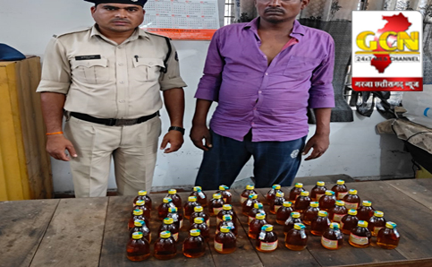 अवैध रूप से शराब के साथ आरोपी राजेन्द्र सिसोदिया उर्फ नागो गिरफ्तार अवैध रूप से शराब के साथ आरोपी राजेन्द्र सिसोदिया उर्फ नागो गिरफ्तार