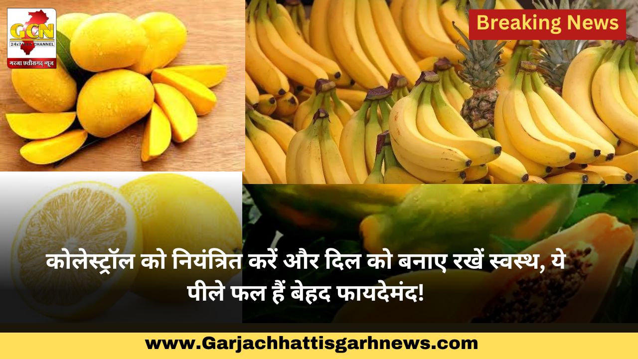 कोलेस्ट्रॉल को नियंत्रित करें और दिल को बनाए रखें स्वस्थ, ये पीले फल हैं बेहद फायदेमंद!