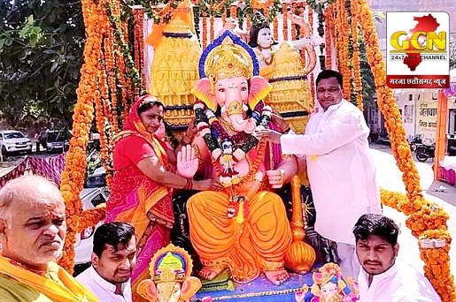 धूमधाम के साथ हुआ गणेश महोत्सव का शुभारंभ