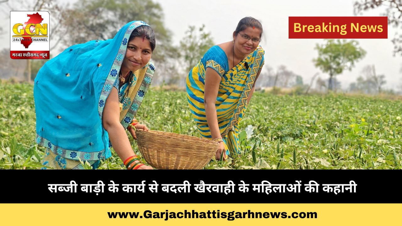 सब्जी बाड़ी के कार्य से बदली खैरवाही के महिलाओं की कहानी सब्जी बाड़ी के कार्य से बदली खैरवाही के महिलाओं की कहानी