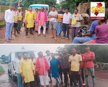 बस्तर विधानसभा प्रत्याशी सोनसाय कश्यप ने जन संपर्क अभियान चलाया... बस्तर विधानसभा प्रत्याशी सोनसाय कश्यप ने जन संपर्क अभियान चलाया...