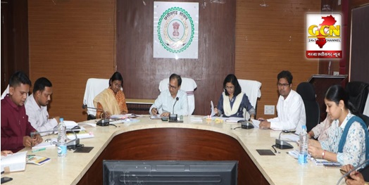 जिला निर्वाचन अधिकारी ने राजनैतिक दलों से निर्वाचन व्यय पर की चर्चा