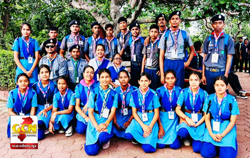 कोरिया के स्काउट गाइड ने राष्ट्रीय साहसिक संस्थान पंचमढ़ी में लहराया अपना परचम 