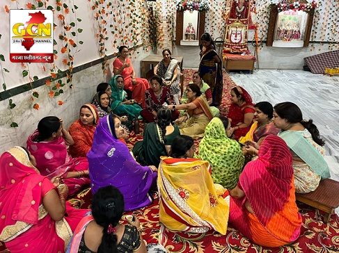 देवी शक्ति के पर्व नवरात्र को महापर्व बनाने हेतु महिला शक्ति ने ली बैठक. देवी शक्ति के पर्व नवरात्र को महापर्व बनाने हेतु महिला शक्ति ने ली बैठक.