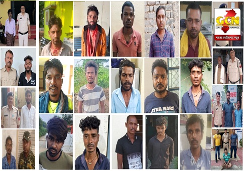  महासमुन्द पुलिस के द्वारा आदर्श आचार संहिता लगते ही गुंडा बदमाशों एवं स्थाई वारंटीयों के उपर लगातार कार्यवाही जारी