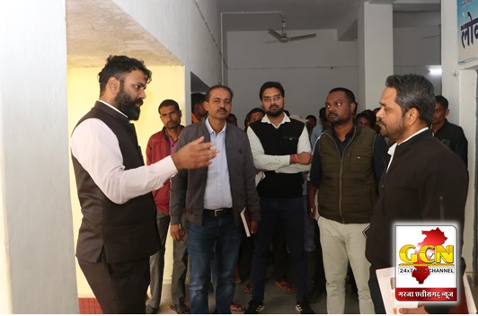 कलेक्टर ने प्राथमिक स्वास्थ्य केंद्र चंदरपुर, जनपद व तहसील कार्यालय रामानुजनगर का किया निरीक्षण कलेक्टर ने प्राथमिक स्वास्थ्य केंद्र चंदरपुर, जनपद व तहसील कार्यालय रामानुजनगर का किया निरीक्षण