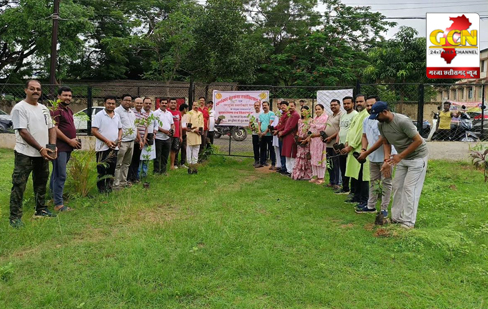 स्वर्णकार वेलफेयर एसोसिएशन छत्तीसगढ़ और सरगुजा स्वर्णकार समाज ने किया पौधा रोपण 