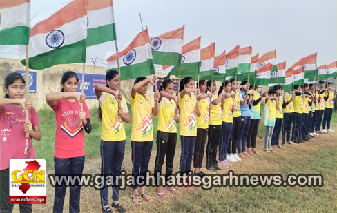 खिलाड़ियों द्वारा हर घर तिरंगा अभियान चलाया गया खिलाड़ियों द्वारा हर घर तिरंगा अभियान चलाया गया
