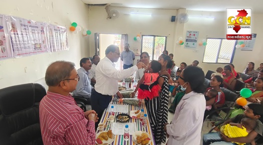 जिला अस्पताल में शिशु संरक्षण माह का जिला स्तरीय उद्घाटन समारोह