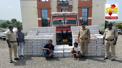 अवैध शराब पर महासमुन्द पुलिस की बडी कार्यवाही, 19200 पौवा अंग्रेजी शराब की तस्करी करते 02 अन्तर्राज्जीय तस्कर गिरफ्तार...(VIDEO)