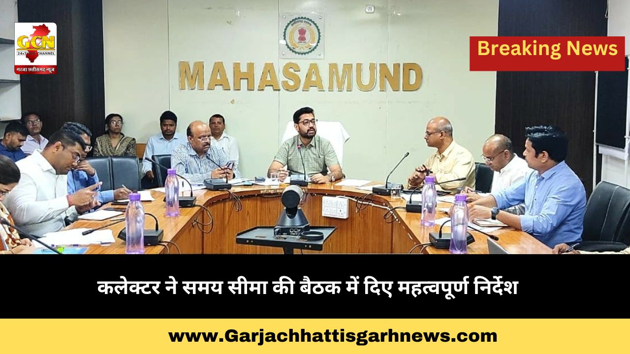 कलेक्टर ने समय सीमा की बैठक में दिए महत्वपूर्ण निर्देश कलेक्टर ने समय सीमा की बैठक में दिए महत्वपूर्ण निर्देश