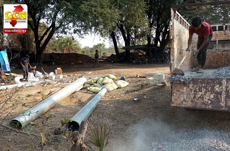 सुदूरवर्ती ग्राम पूवर्ती में सोलर पावर प्लांट एवं सोलर हाई मास्क की स्थापना प्रारंभ,