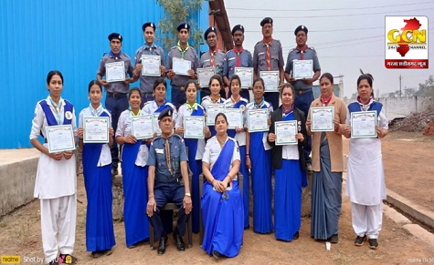 बीएसजी के राज्य स्तरीय स्पेशल कोर्स में शामिल हुए सक्ती के 17 स्काउटर/ गाइडर