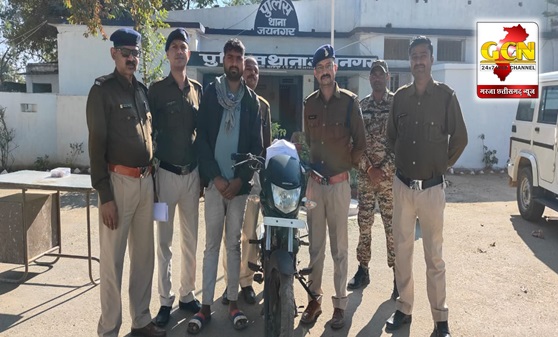 गांजा सहित 1 गिरफ्तार, थाना जयनगर पुलिस की कार्यवाही