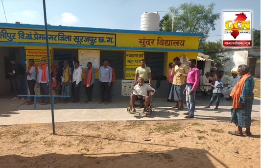 मतदाताओं के लिए बनाए गए आदर्श मतदान केंद्र, संगवारी मतदान केंद्र, युवा मतदान केंद्र की मतदाताओं ने की सराहना , खुशी-खुशी किया मतदान मतदाताओं के लिए बनाए गए आदर्श मतदान केंद्र, संगवारी मतदान केंद्र, युवा मतदान केंद्र की मतदाताओं ने की सराहना , खुशी-खुशी किया मतदान