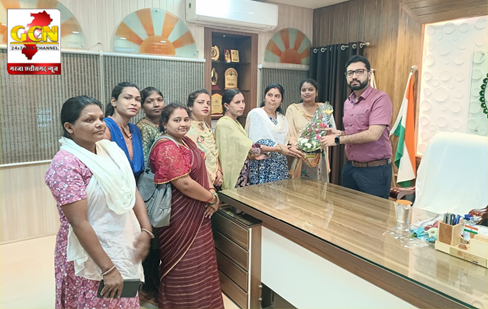 आंगनबाड़ी कार्यकर्ता सहायिका कल्याण संघ के पदाधिकारियों ने कलेक्टर विनय कुमार लंगेह से किया सौजन्य मुलाकात आंगनबाड़ी कार्यकर्ता सहायिका कल्याण संघ के पदाधिकारियों ने कलेक्टर विनय कुमार लंगेह से किया सौजन्य मुलाकात